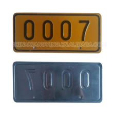 Top Quality New Style Bike Number Plate Design